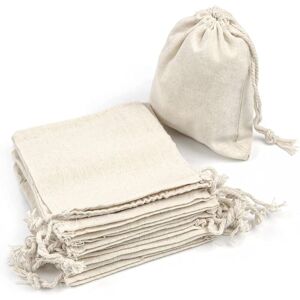 SERBIA Lot de 50 sacs en coton avec cordon réglable, sac cadeau, sacs en tissu pour travaux manuels, sac en tissu pour matériel de peinture, sac SERBIA Lot de 50 sacs en coton avec cordon réglable, sac cadeau, sacs en tissu pour travaux manuels, sac en tissu pour matériel de peinture, sac