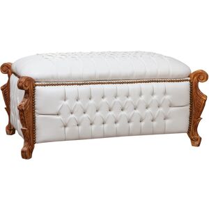 Biscottini - Louis xvi French trunk in solid beech wood Biscottini - Louis xvi French trunk in solid beech wood