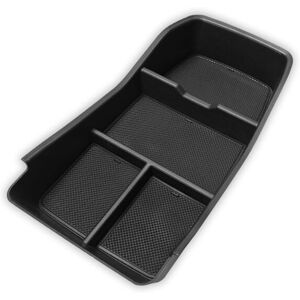 Tlily - Lower Center Console Organizer Tray Storage Box for Kia EV9 2024 Interior Accessories Tlily - Lower Center Console Organizer Tray Storage Box for Kia EV9 2024 Interior Accessories