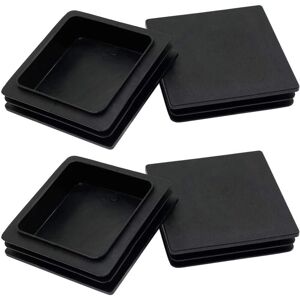 LUNE 100 x 100mm Plastic Square Tube Inserts End Caps Square Plastic Plug for Table Legs, Chair Legs, Fence Post Pipe Tube End, Furniture Sliding Black LUNE 100 x 100mm Plastic Square Tube Inserts End Caps Square Plastic Plug for Table Legs, Chair Legs, Fence Post Pipe Tube End, Furniture Sliding Black