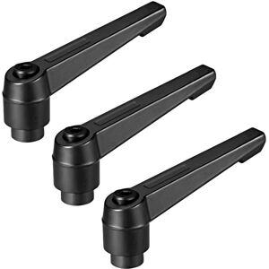 BEIJIYI M10 Adjustable Clamping Lever with Ratchet, Female Thread, Threaded Stud, 3 Pieces BEIJIYI M10 Adjustable Clamping Lever with Ratchet, Female Thread, Threaded Stud, 3 Pieces