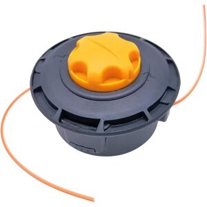 GOTRAYS M10 x 1.25 Left Hand Brushcutter Head with Auto Tip - Dual Line Trimmer Head - Nylon Line Spool for Petrol Brushcutter GOTRAYS M10 x 1.25 Left Hand Brushcutter Head with Auto Tip - Dual Line Trimmer Head - Nylon Line Spool for Petrol Brushcutter