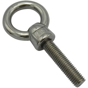 Securefix Direct - M12 Long Shank Eye Bolt Stainless Steel (200MM Metric Thread Rope Cable Marine Grade) Securefix Direct - M12 Long Shank Eye Bolt Stainless Steel (200MM Metric Thread Rope Cable Marine Grade)