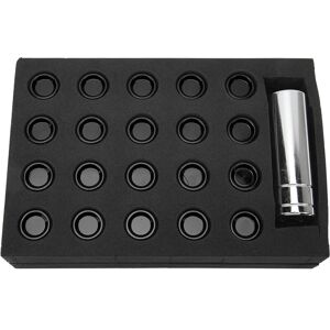 WOOSIEN M12x1.5 19mm L42mm Wheel Lug Nuts High Strength Rustproof Professional Universal Replacement for Mitsubishi Black WOOSIEN M12x1.5 19mm L42mm Wheel Lug Nuts High Strength Rustproof Professional Universal Replacement for Mitsubishi Black