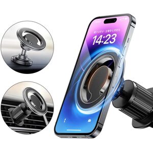 BEIJIYI Magnetic Car Mount for Air Vent and Dashboard, 360° Rotation Cell Phone Holder Compatible with iPhone 15/14/Pro/Plus/Pro BEIJIYI Magnetic Car Mount for Air Vent and Dashboard, 360° Rotation Cell Phone Holder Compatible with iPhone 15/14/Pro/Plus/Pro