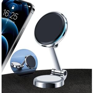 LINGHHANG Magnetic Car Phone Holder 360° Rotatable Alloy Foldable Dashboard Mount Diameter 5cm LINGHHANG Magnetic Car Phone Holder 360° Rotatable Alloy Foldable Dashboard Mount Diameter 5cm