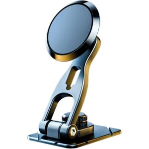 LINGHHANG Magnetic Car Phone Holder with 360° Foldable Base, Alloy Navigation Bracket, Compatible with Most Smartphones LINGHHANG Magnetic Car Phone Holder with 360° Foldable Base, Alloy Navigation Bracket, Compatible with Most Smartphones