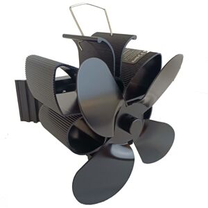 ANPVIZ Magnetic Fireplace Fan, 4-Blade Fireplace Fan, Quiet Wood Stove Fan for Wood/Fireplace/Gas/Log Burner/Pellet Stove ANPVIZ Magnetic Fireplace Fan, 4-Blade Fireplace Fan, Quiet Wood Stove Fan for Wood/Fireplace/Gas/Log Burner/Pellet Stove