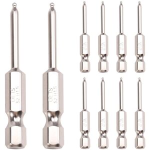 TLILY Magnetic Hex Wrench Drill Bits Ball End Screwdriver Set 100mm Long Driver Bit 1/4 Inch Hex-Shank TLILY Magnetic Hex Wrench Drill Bits Ball End Screwdriver Set 100mm Long Driver Bit 1/4 Inch Hex-Shank