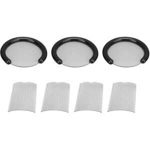 Groofoo - Makeup Desk Organizer Plastic 3 Tier High Capacity Countertop Cosmetic Organization Holder for Bathroom Vanity Black Groofoo - Makeup Desk Organizer Plastic 3 Tier High Capacity Countertop Cosmetic Organization Holder for Bathroom Vanity Black