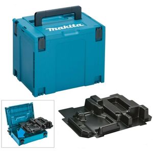 Makita - 18v Cordless sds Hammer Drill Makpac Tool Case + Inlay for DHR242 DHR243 Makita - 18v Cordless sds Hammer Drill Makpac Tool Case + Inlay for DHR242 DHR243
