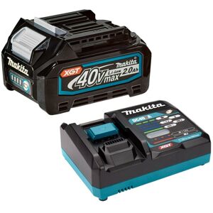 Makita BL4020 40V Max XGT 2.0ah Battery + DC40RA Rapid Fast Charger Twin Pack Makita BL4020 40V Max XGT 2.0ah Battery + DC40RA Rapid Fast Charger Twin Pack