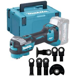 Makita TM001GZ02 40v XGT Brushless Starlock Multi Tool + 7PC Plunge Blade Set Makita TM001GZ02 40v XGT Brushless Starlock Multi Tool + 7PC Plunge Blade Set