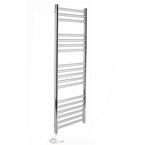 GREENEDHOUSE Riga Electric Stainless Steel Heated Towel Rail 400 x 1000mm GREENEDHOUSE Riga Electric Stainless Steel Heated Towel Rail 400 x 1000mm