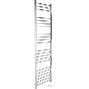 Greenedhouse - Riga Electric Stainless Steel Heated Towel Rail 400 x 1500mm Greenedhouse - Riga Electric Stainless Steel Heated Towel Rail 400 x 1500mm