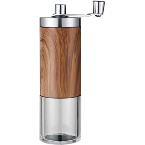 COOCHEER Manual Coffee Grinder - Stainless Steel - Portable Coffee Bean Grinder - Ideal Freshly Ground Espresso at Home, in the Office or on the Go COOCHEER Manual Coffee Grinder - Stainless Steel - Portable Coffee Bean Grinder - Ideal Freshly Ground Espresso at Home, in the Office or on the Go