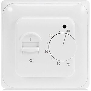 BEIJIYI Manual Electric Room Thermostat for Underfloor Heating with AC 220V 16A Sensor, Mechanical Thermostat Controller for Underfloor Heating BEIJIYI Manual Electric Room Thermostat for Underfloor Heating with AC 220V 16A Sensor, Mechanical Thermostat Controller for Underfloor Heating