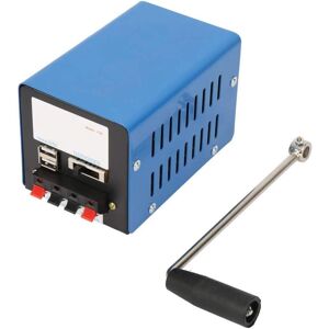 COOCHEER Manual Hand Crank Generator, Portable Mobile Emergency Generator USB Power Backup Charger Manual for Camping Outdoor Garden Generator COOCHEER Manual Hand Crank Generator, Portable Mobile Emergency Generator USB Power Backup Charger Manual for Camping Outdoor Garden Generator