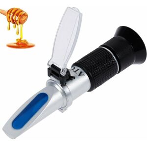 Csparkv - Manual Refractometer for determining brix 0-40% Honey Condensation Milk Vegetable Oils, Sugar Syrup Fruit Jam Molasses Csparkv - Manual Refractometer for determining brix 0-40% Honey Condensation Milk Vegetable Oils, Sugar Syrup Fruit Jam Molasses