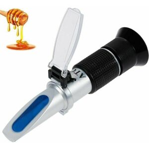 Mumu - Manual refractometer for determining the Brix degree 0-32% on honey, condensed milk, vegetable oils, sugar syrup, fruit jam, molasses Mumu - Manual refractometer for determining the Brix degree 0-32% on honey, condensed milk, vegetable oils, sugar syrup, fruit jam, molasses