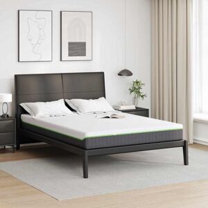 Vidaxl - Mattress White, Grey 140 x 200 cm Foam Vidaxl - Mattress White, Grey 140 x 200 cm Foam