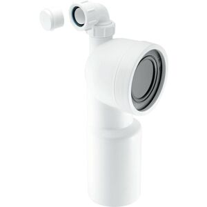 McAlpine WC-CON9V 90 Degree Bend Adjustable Length Rigid WC Connector with 1.25" Universal Vent Boss McAlpine WC-CON9V 90 Degree Bend Adjustable Length Rigid WC Connector with 1.25" Universal Vent Boss