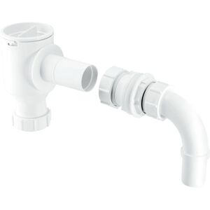 Mcalpine - R45E 1.5' Complete Screened Tank Overflow Connector - Extended Mcalpine - R45E 1.5' Complete Screened Tank Overflow Connector - Extended