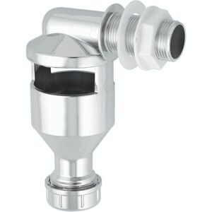 Mcalpine - TUN-3CP One Piece Side Inlet Tun Dish with ' Inlet x 19/23mm Universal Outlet Mcalpine - TUN-3CP One Piece Side Inlet Tun Dish with ' Inlet x 19/23mm Universal Outlet