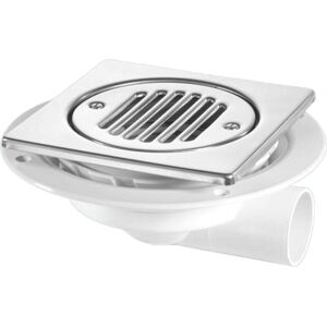 Mcalpine - USG3T6SS Untrapped Gully. Tile/Grating with removable Grid, 1½' Horizontal Outlet Mcalpine - USG3T6SS Untrapped Gully. Tile/Grating with removable Grid, 1½' Horizontal Outlet