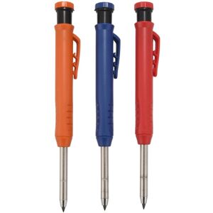 TLILY Mechanical Carpenter Pencils Set with 24 Pencil Refill Built-in Sharpener for Architect Draft Drawing TLILY Mechanical Carpenter Pencils Set with 24 Pencil Refill Built-in Sharpener for Architect Draft Drawing