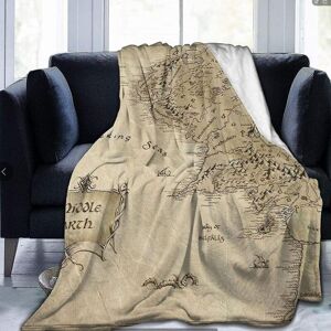 Cyslmuk - Medium Retro Polar Map Blankets Gift for Home Sofa Couch Christmas Earth Fuzzy Bed Throw Blanket Soft Warm Plush Blanket 60x50inch Cyslmuk - Medium Retro Polar Map Blankets Gift for Home Sofa Couch Christmas Earth Fuzzy Bed Throw Blanket Soft Warm Plush Blanket 60x50inch