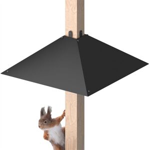 TLILY Metal Squirrel Baffle for Post, Proof Baffles Bird Feeder Poles, Outdoor Guard Wooden Pole TLILY Metal Squirrel Baffle for Post, Proof Baffles Bird Feeder Poles, Outdoor Guard Wooden Pole