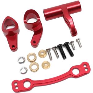TLILY Metal Steering Assembly Bellcrank Set for ARRMA 1/8 KRATON 6S Outcast Senton Talion RC Car Parts,Red TLILY Metal Steering Assembly Bellcrank Set for ARRMA 1/8 KRATON 6S Outcast Senton Talion RC Car Parts,Red