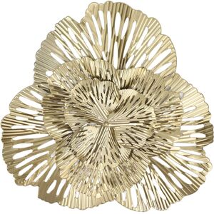 Groofoo - Metal Wall Decor Modern Stylish Triangular Ginkgo Flower Iron 3D Wall Sculpture for Living Room Bedroom Hall Type b Groofoo - Metal Wall Decor Modern Stylish Triangular Ginkgo Flower Iron 3D Wall Sculpture for Living Room Bedroom Hall Type b