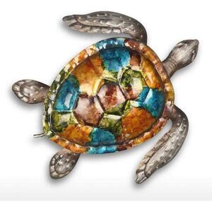 Tinor - Metal Wall Decor - Sea Turtle - Wall Sculpture - Indoor & Outdoor - Bathroom & Garden Tinor - Metal Wall Decor - Sea Turtle - Wall Sculpture - Indoor & Outdoor - Bathroom & Garden