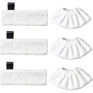 Ymyny - Microfiber Cleaning Cloths and 3 Microfiber Steam Cleaning Sleeves for mumu Steam Cleaners Ymyny - Microfiber Cleaning Cloths and 3 Microfiber Steam Cleaning Sleeves for mumu Steam Cleaners