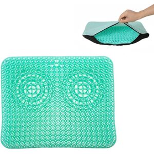 (Milk Green)Gel Seat Cushion Anti Pressure Sore Cushion Seat Cushion with Non-Slip Cover - The Pressure Relief Seat Cover for Wheelchairs / Car Seats (Milk Green)Gel Seat Cushion Anti Pressure Sore Cushion Seat Cushion with Non-Slip Cover - The Pressure Relief Seat Cover for Wheelchairs / Car Seats