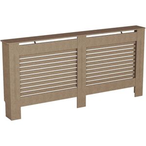 Home Discount - Milton Radiator Cover mdf Modern Cabinet Slatted Grill, Unfinished, Extra Large Home Discount - Milton Radiator Cover mdf Modern Cabinet Slatted Grill, Unfinished, Extra Large