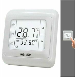 Wddnaot - mimera Digital Thermostat, Room Thermostat with lcd Display, Programmable Thermostat for Warm Floor Heating, Thermoregulator Temperature Wddnaot - mimera Digital Thermostat, Room Thermostat with lcd Display, Programmable Thermostat for Warm Floor Heating, Thermoregulator Temperature