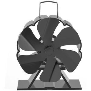 Tinor - Mini 6-blade Heat Powered Stove Fan Aluminum Silent Eco-friendly for Wood Burning Stove/Fireplace Tinor - Mini 6-blade Heat Powered Stove Fan Aluminum Silent Eco-friendly for Wood Burning Stove/Fireplace