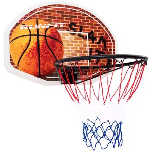 COSTWAY Wall Mounted Basketball Hoop & Backboard Set Indoor Outdoor Basketball Backboard COSTWAY Wall Mounted Basketball Hoop & Backboard Set Indoor Outdoor Basketball Backboard