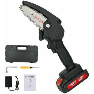 PENY Mini Cordless Chainsaw, 4 Inch Mini Chainsaw, Small Electric Chainsaw with 2AH Battery Charger for Woodcutting Farming Garden Yard PENY Mini Cordless Chainsaw, 4 Inch Mini Chainsaw, Small Electric Chainsaw with 2AH Battery Charger for Woodcutting Farming Garden Yard