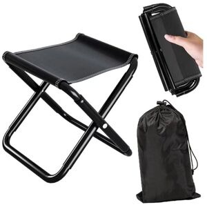 LINGHHANG Mini Folding Camping Stool, Portable Camping Seat, Foldable Camping Stool, Outdoor Folding Stool, Mini Folding Chair for Fishing, BBQ LINGHHANG Mini Folding Camping Stool, Portable Camping Seat, Foldable Camping Stool, Outdoor Folding Stool, Mini Folding Chair for Fishing, BBQ