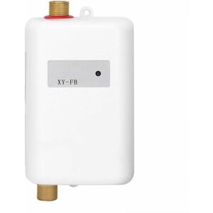 SWEEVT Mini Tankless Instant Hot Water Heater, Household Electric Dual-Use Kitchen Water Rapid Heating Machine for Kitchen Bathroom Washing with Indicator SWEEVT Mini Tankless Instant Hot Water Heater, Household Electric Dual-Use Kitchen Water Rapid Heating Machine for Kitchen Bathroom Washing with Indicator