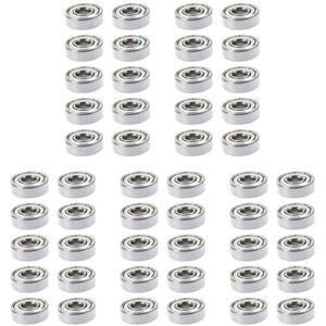 Tlily - Miniature Deep Groove Steel Ball Bearings 608 zz 8 x 22 7 mm 50 Pieces Per Pack Tlily - Miniature Deep Groove Steel Ball Bearings 608 zz 8 x 22 7 mm 50 Pieces Per Pack
