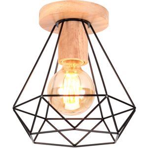 Norcks - Modern Ceiling Lights Metal Wood Ceiling Light Retro Ceiling Lights Indoor Ceiling Lights Hallway Ceiling Light Black For Kitchen Bedroom Norcks - Modern Ceiling Lights Metal Wood Ceiling Light Retro Ceiling Lights Indoor Ceiling Lights Hallway Ceiling Light Black For Kitchen Bedroom