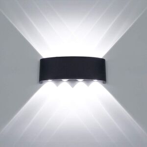 WOIYIC Modern LED Ceiling Light Waterproof Aluminum Wall Sconce Washer Light Indoor Outdoor Hallway Corridor 8w Black- WOIYIC Modern LED Ceiling Light Waterproof Aluminum Wall Sconce Washer Light Indoor Outdoor Hallway Corridor 8w Black-