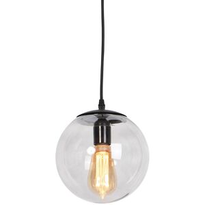 Qazqa Gray Pendant Lamp - Modern 20cm Pallon - E27 Max 60W Qazqa Gray Pendant Lamp - Modern 20cm Pallon - E27 Max 60W
