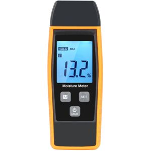 MEMKEY Moisture Tester, Wall and Wood Moisture Tester, Leakage Meter, Humidity, Cement Mortar, Water Content Detector with lcd Backlight (Yellow) MEMKEY Moisture Tester, Wall and Wood Moisture Tester, Leakage Meter, Humidity, Cement Mortar, Water Content Detector with lcd Backlight (Yellow)