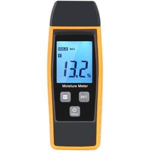 TINOR Moisture Tester, Wall & Wood Moisture Tester, Leak Meter, Humidity, Cement Mortar, Water Content Detector with lcd Backlight (Yellow) TINOR Moisture Tester, Wall & Wood Moisture Tester, Leak Meter, Humidity, Cement Mortar, Water Content Detector with lcd Backlight (Yellow)
